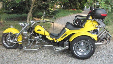 Trike BOOM, moteur de coccinelle